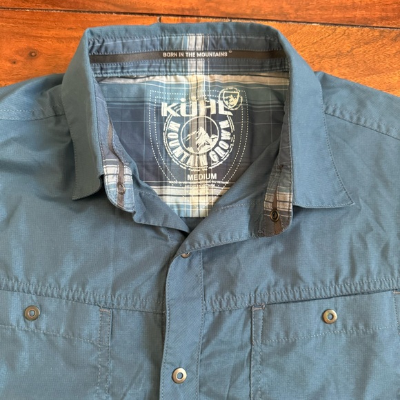 Kuhl men’s Stealth button down short sleeve shirt - Picture 4 of 6